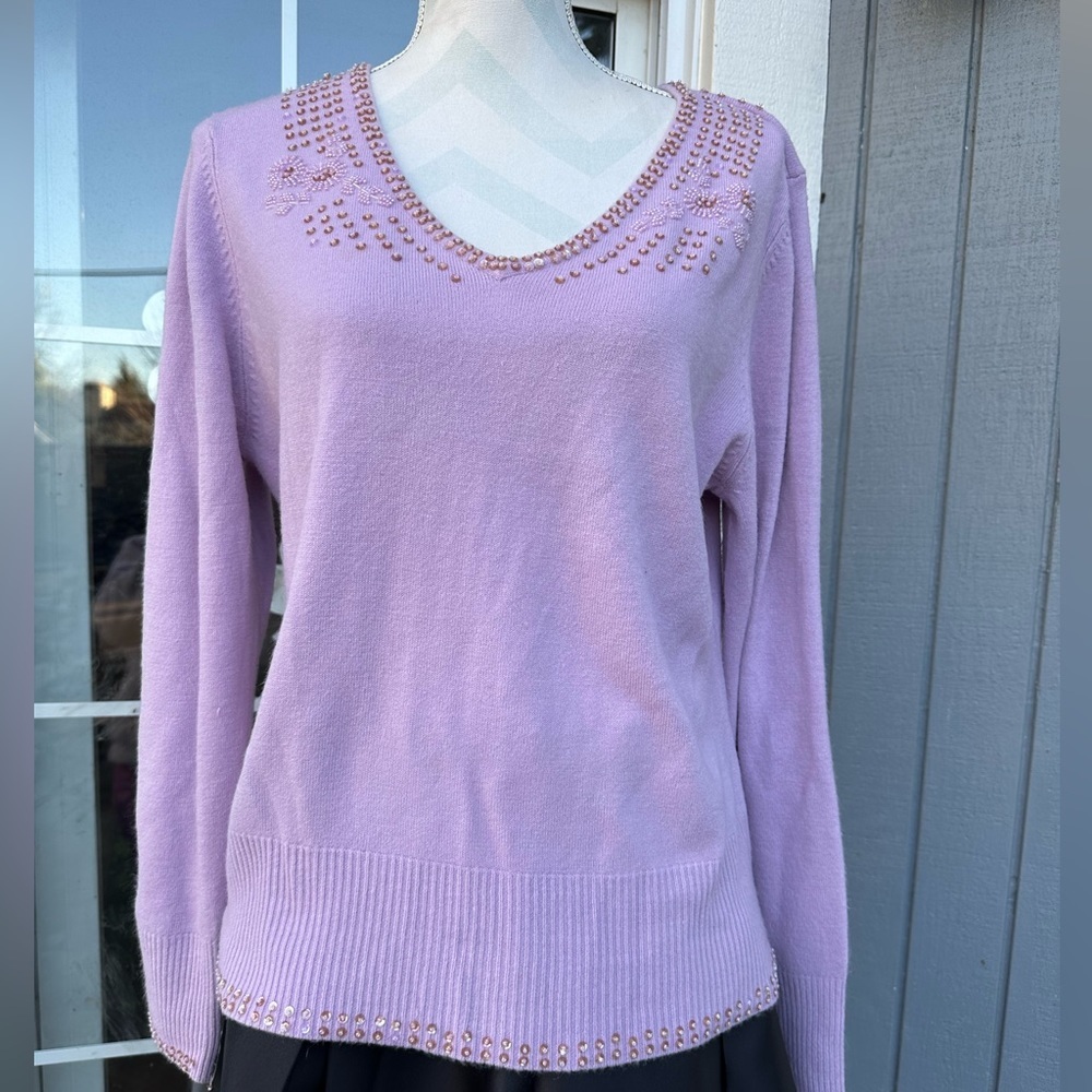Pretty Soft Lavender Sweater